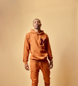 Collegiate M - Cinnamon Hoodie