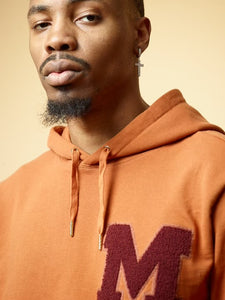 Collegiate M Luxe Hoodie – Cinnamon