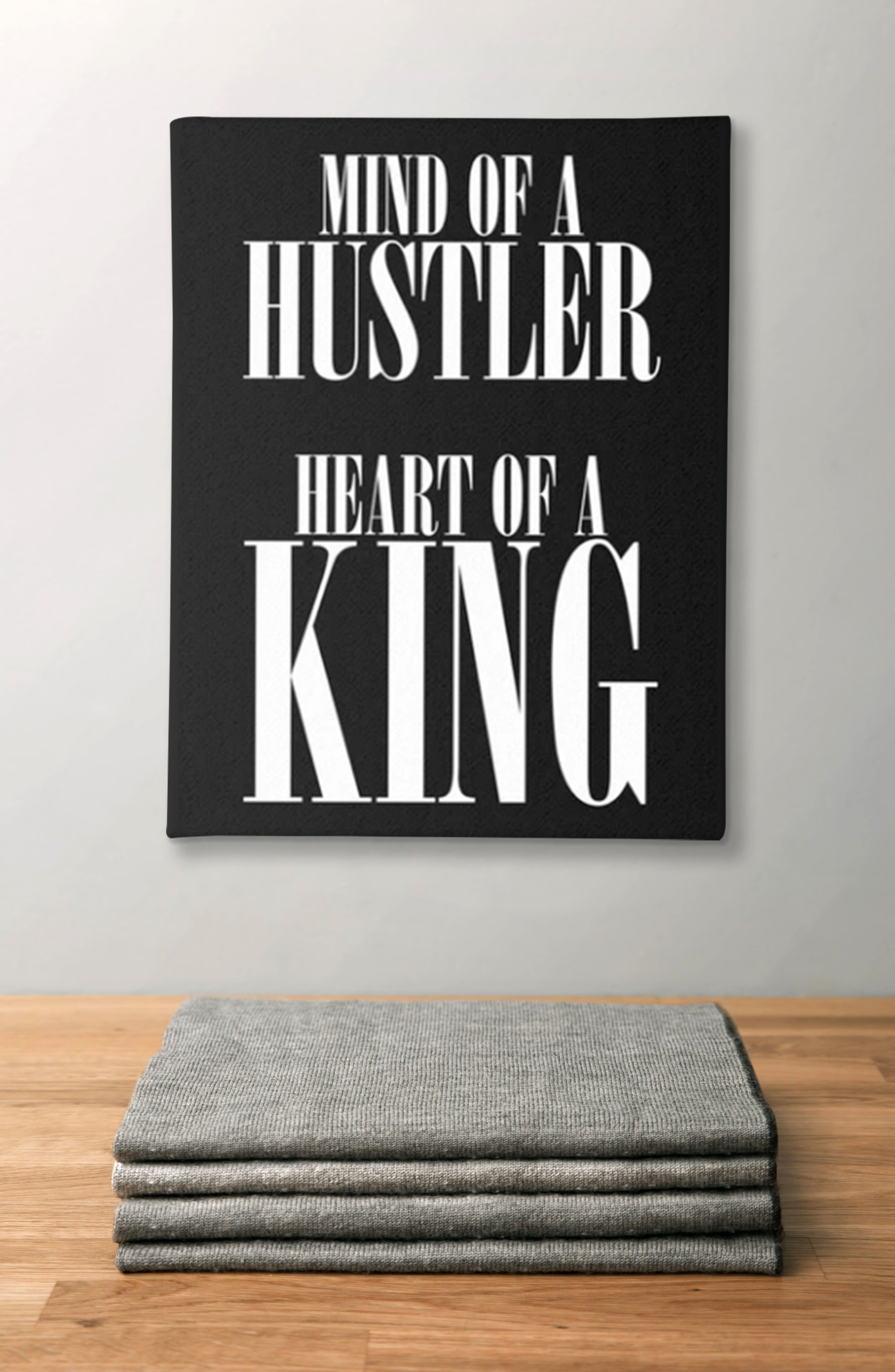 "Heart of a King" Canvas Print