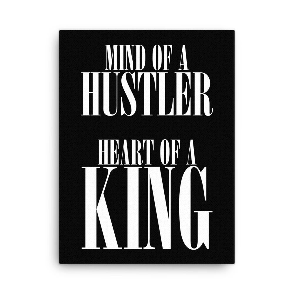 "Heart of a King" Canvas Print-money_motivation_brand