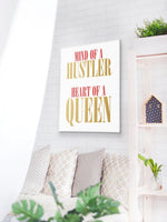 Load image into Gallery viewer, &quot;Heart of a Queen&quot; Canvas Print-money_motivation_brand
