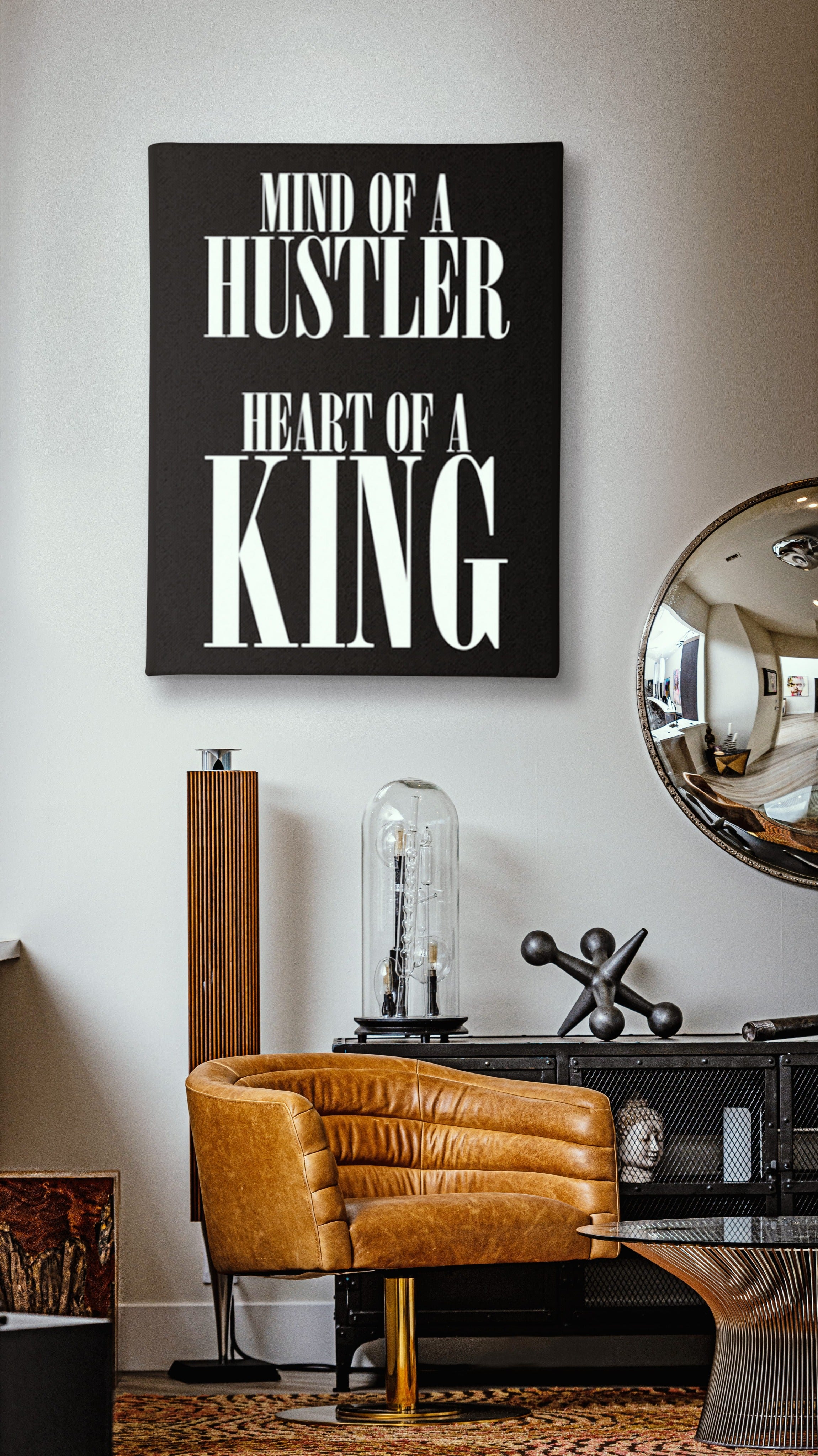 "Heart of a King" Canvas Print