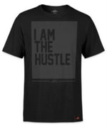 Load image into Gallery viewer, I Am The Hustle Eclipse Flag - Black Shirt-money_motivation_brand
