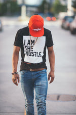 Load image into Gallery viewer, I Am The Hustle Flag - Black Shirt-money_motivation_brand
