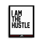 Load image into Gallery viewer, I Am The Hustle Flag Canvas Print-money_motivation_brand
