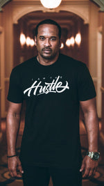 Load image into Gallery viewer, I Am The Hustle Graffito - Black Shirt-money_motivation_brand
