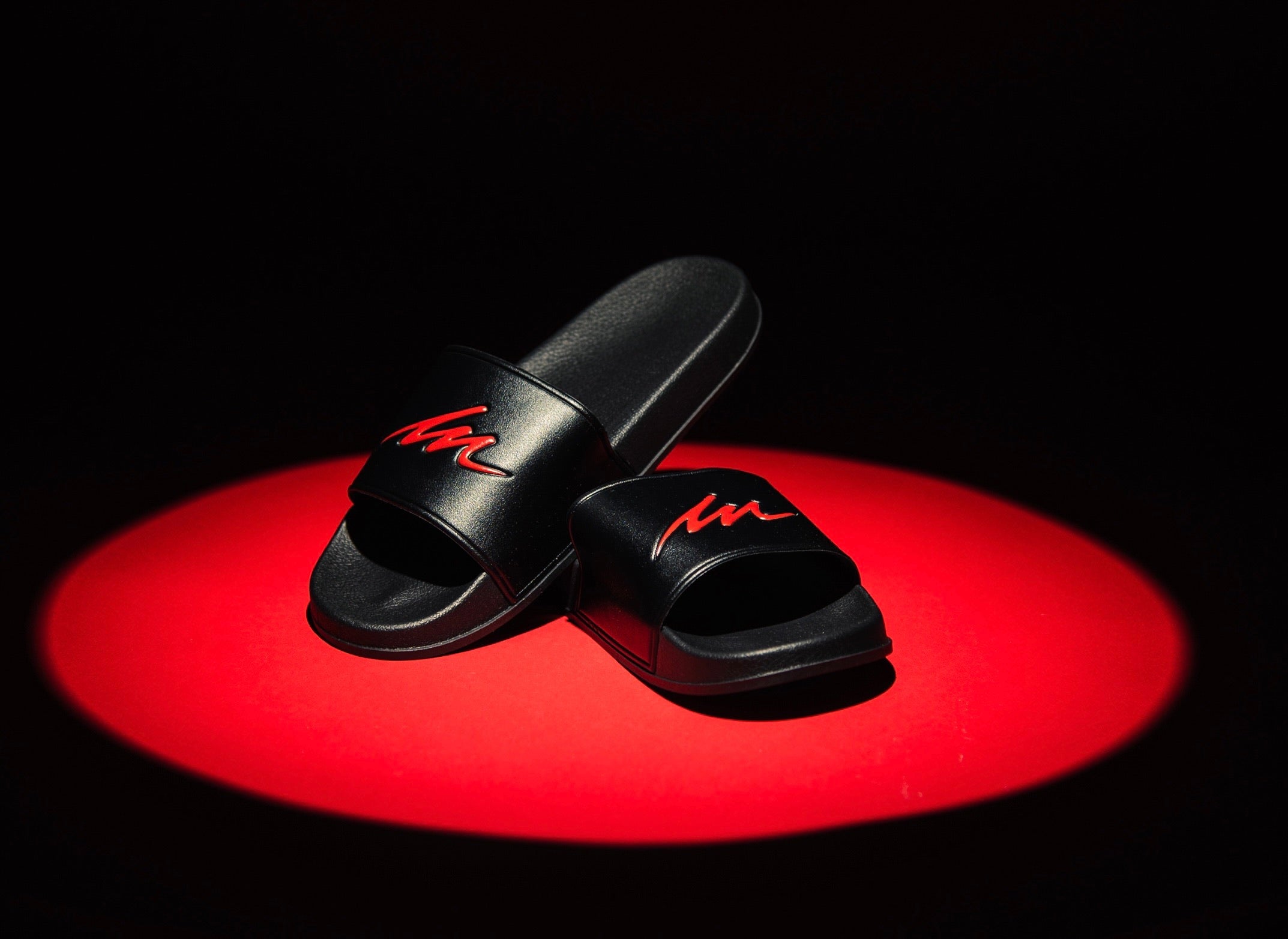 Inferno Signature Black Slides (Limited Edition)